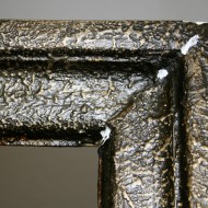 Rahmen Scharlott - Detail während Kittung